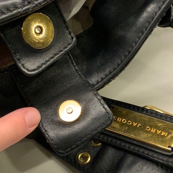 Marc Jacobs Bruna Calfskin Leather Handbag - Picture 7 of 16